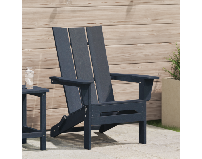 Sonata H Стол Adirondack на Тъмносин 74.5x80.5x90 см HDPE