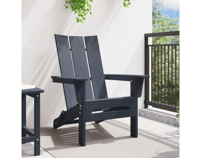 Sonata H Стол Adirondack на Тъмносин 74.5x80.5x90 см HDPE