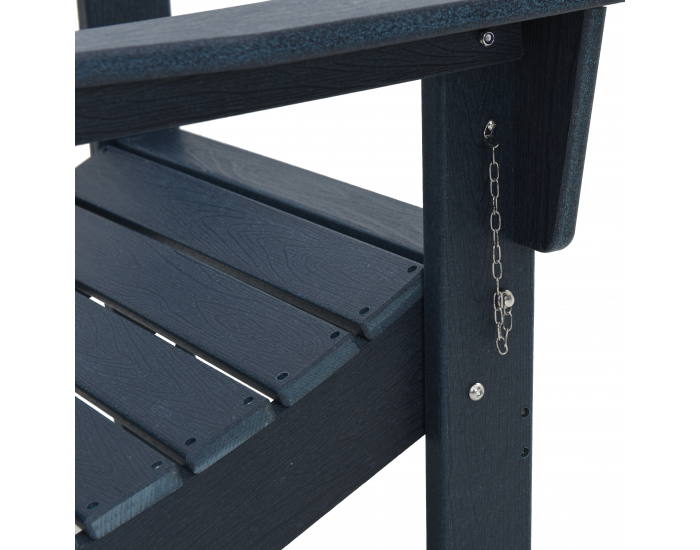 Sonata H Стол Adirondack на Тъмносин 74.5x80.5x90 см HDPE