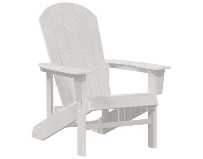 Sonata H Adirondack Chair Бял 74x82x91 см HDPE