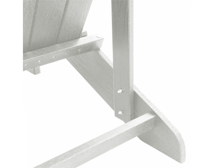 Sonata H Adirondack Chair Бял 74x82x91 см HDPE