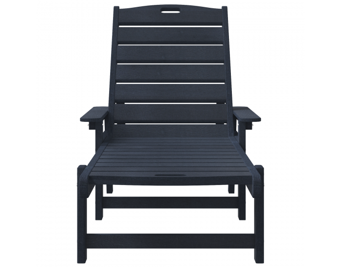 Sonata H Шезлонг Нейви син 53x162x98.5 см HDPE