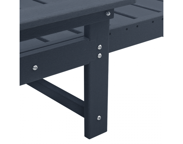 Sonata H Шезлонг Нейви син 53x162x98.5 см HDPE