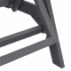 Sonata H Шезлонг за слънце Светлосив 53x162x98.5 см HDPE