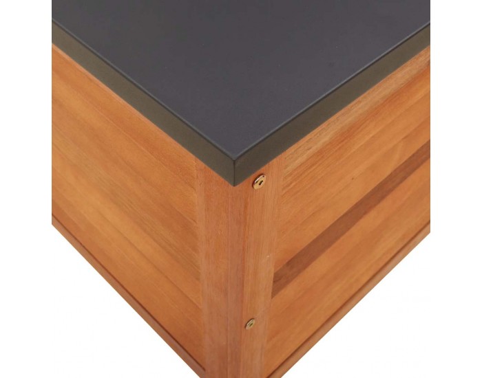 Sonata H Градинска кутия за съхранение 60x50x55 см евкалипт масив Sonata H Градинска кутия за съхранение 60x50x55 см евкалипт масив