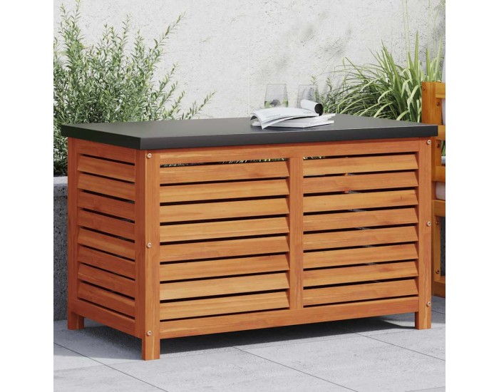 Sonata H Градинска кутия за съхранение 60x50x55 см евкалипт масив Sonata H Градинска кутия за съхранение 60x50x55 см евкалипт масив
