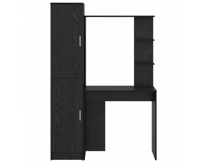 Sonata H Маса със съхранение Черна дъбова Инженерна дървесина