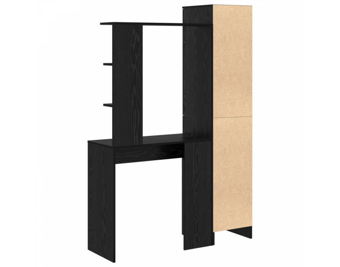 Sonata H Маса със съхранение Черна дъбова Инженерна дървесина