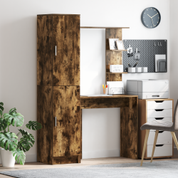 Sonata H Бюро с съхранение Опушен дъб Инженерна дървесина Sonata H Бюро с съхранение Опушен дъб Инженерна дървесина - Дневна