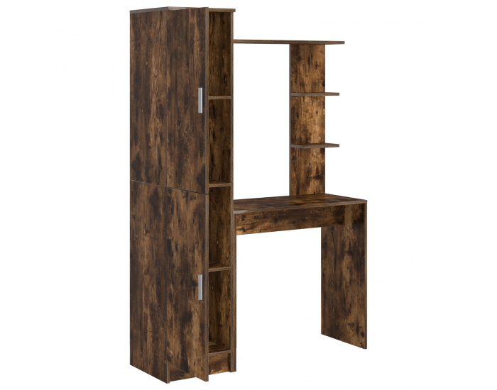 Sonata H Бюро с съхранение Опушен дъб Инженерна дървесина