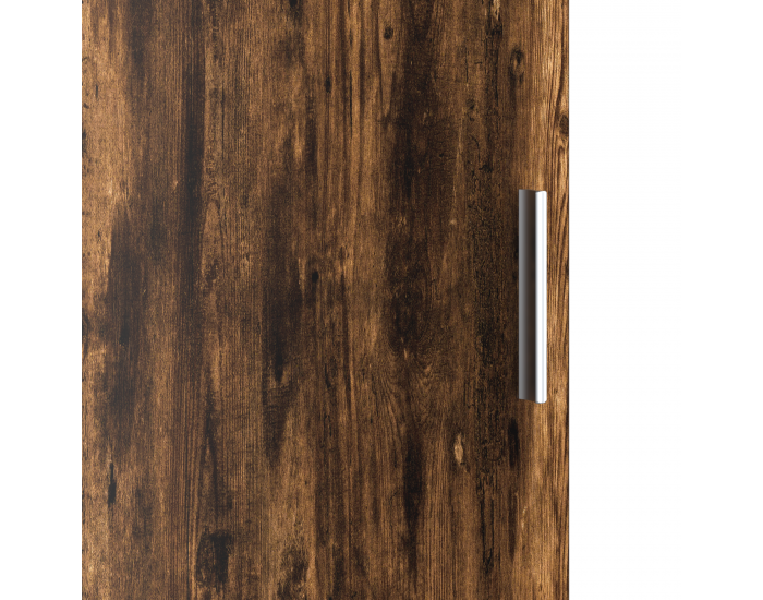 Sonata H Бюро с съхранение Опушен дъб Инженерна дървесина