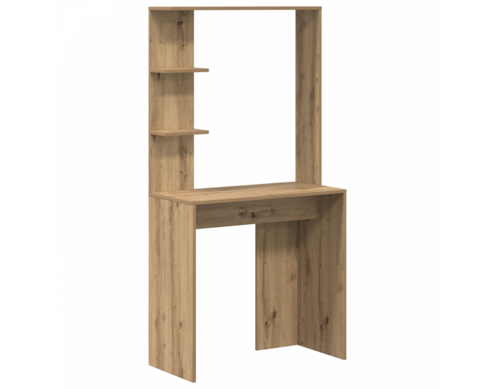 Sonata H Маса с място за съхранение, артистичен дъб, инженерна дървесина