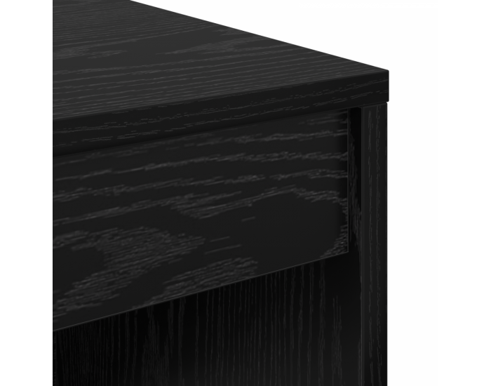 Sonata H Бюро с място за съхранение Черен дъб Инженерно дърво