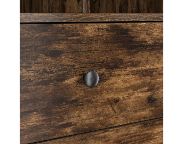 Sonata H Стол с място за съхранение Опушен дъб Инжeнерна дървесина