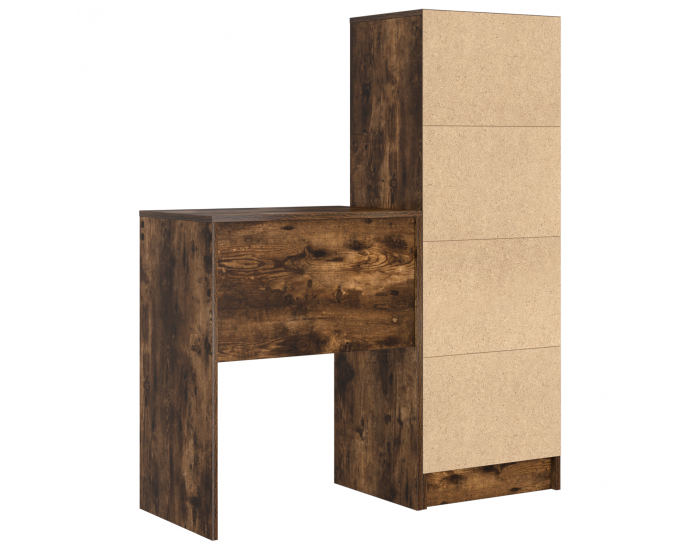 Sonata H Стол с място за съхранение Опушен дъб Инжeнерна дървесина