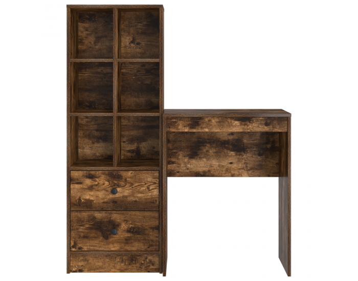 Sonata H Стол с място за съхранение Опушен дъб Инжeнерна дървесина