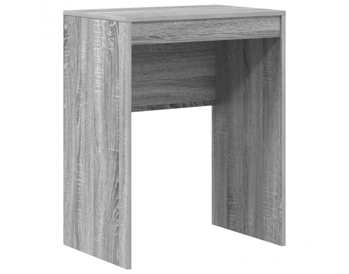 Sonata H Работна маса с места за съхранение Сива Sonoma Инженерна Дървесина