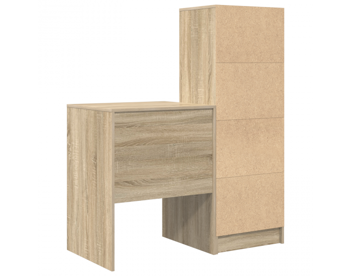 Sonata H Табло на с хранилище Sonoma Oak Инженерна дървесина