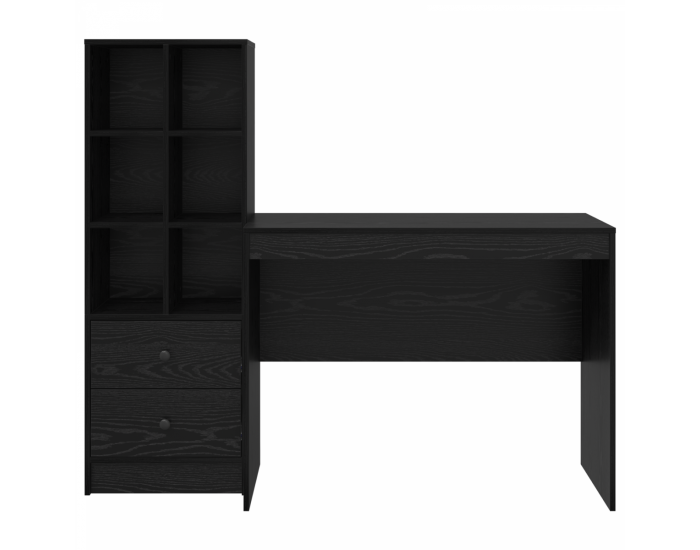 Sonata H Плот на със съхранение Черен дъб Инженерна дървесина