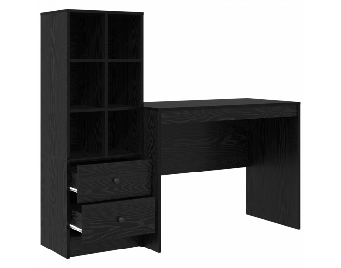 Sonata H Плот на със съхранение Черен дъб Инженерна дървесина