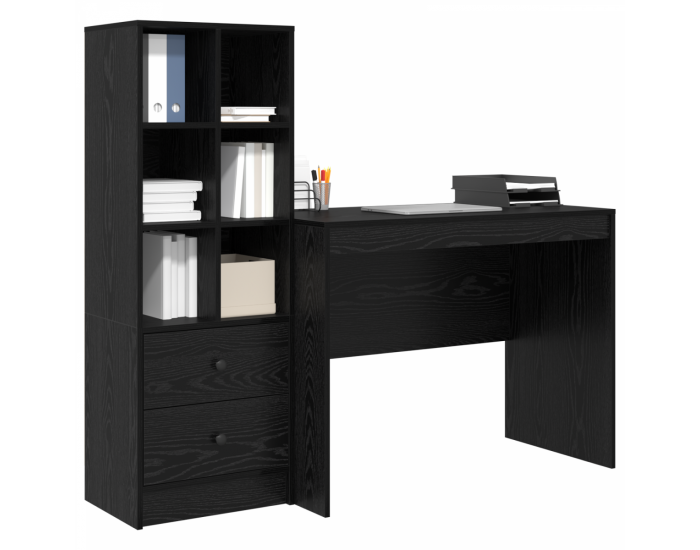 Sonata H Плот на със съхранение Черен дъб Инженерна дървесина