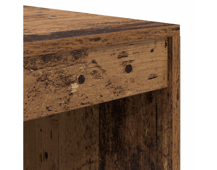 Sonata H Бюро с съхранение Старо дърво Инженерна дървесина