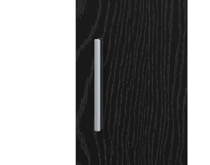 Sonata H Висок Бюфет Черен Дъб 30x42.5x185 см Инженерни плочи