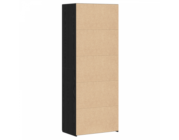 Sonata H Висок шкаф Черен дъб 70x42.5x185 см Инженерна дървесина