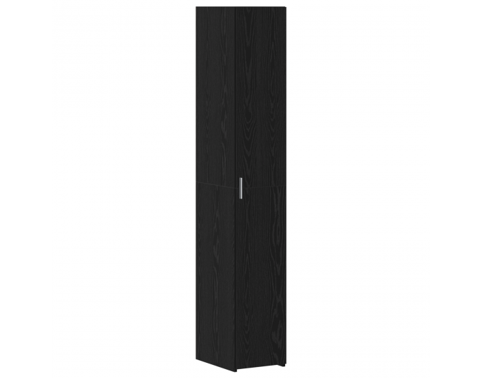 Тесен шкаф за съхранение Sonata H Черен дъб 30x42.5x225 см Инженерна дървесина