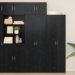 Съхранителен шкаф Sonata H Черен дъб 70x42.5x225 см Инженерна дървесина - Sonata H