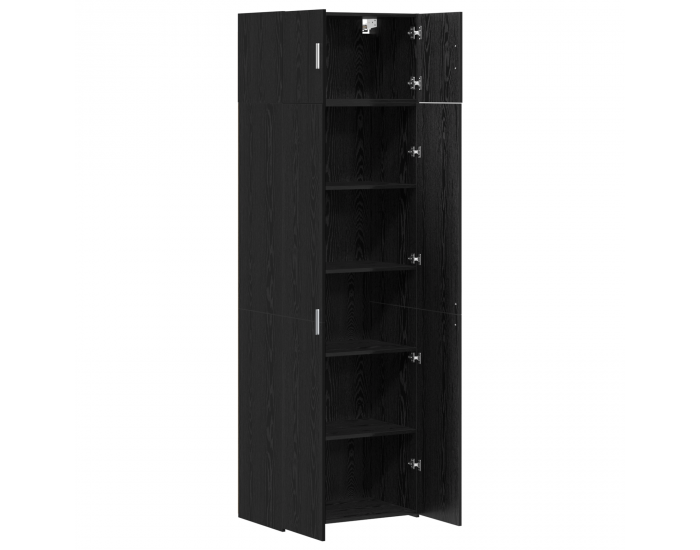 шкаф за съхранение Sonata H Черен дъб 70x42.5x225 см Инженерна дървесина шкаф за съхранение Sonata H Черен дъб 70x42.5x225 см Инженерна дървесина