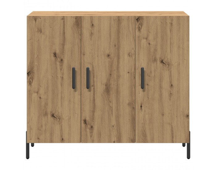 Страничен шкаф Sonata H от дъб, 90x34x80 см, от инженерна дървесина Страничен шкаф Sonata H от дъб, 90x34x80 см, от инженерна дървесина