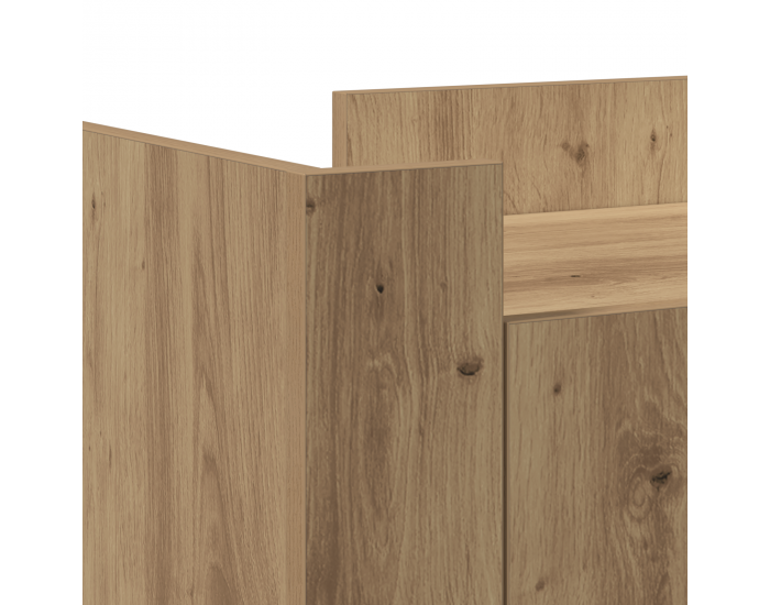 Sonata H Бюфет Занаятчийски дъб 45x35x75 см Инженерна дървесина