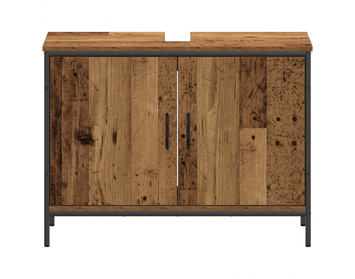 Sonata H Комплект мебели за баня от 3 части – Обветрено дърво