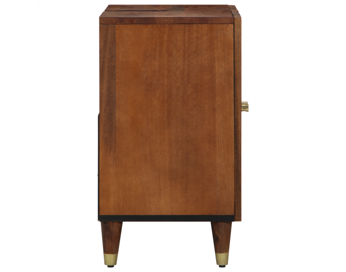 Sonata H Кабинет за мивка в банята Меден кафяв с златисти акценти