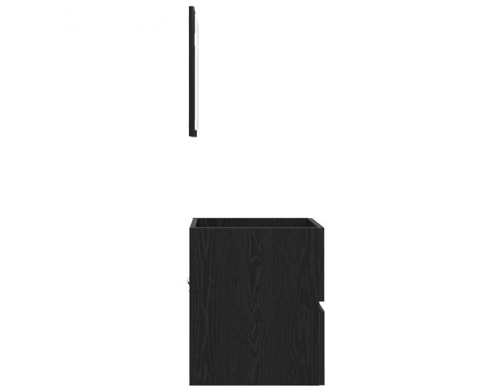 Sonata H Кабинет за баня - Черен дъб Дървесина Стандартен Съхранение