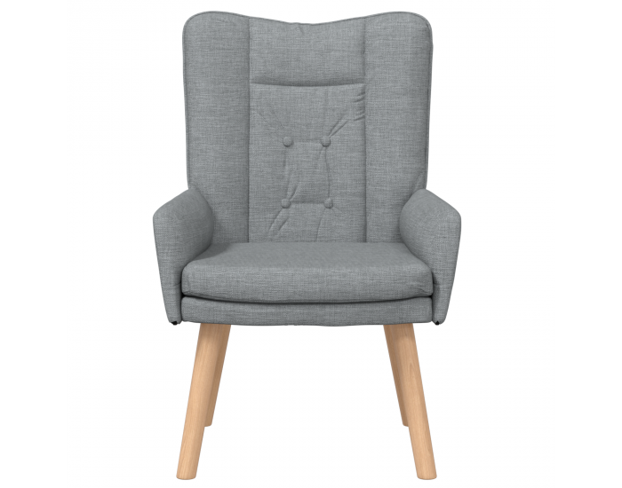 Sonata H Релаксиращ стол Светлосив текстил