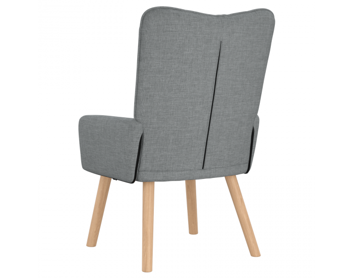 Sonata H Релаксиращ стол Светлосив текстил