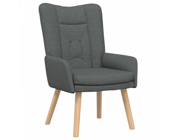 Sonata H Релаксиращ фотьойл Тъмен сив текстил