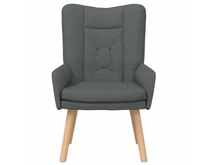 Sonata H Релаксиращ фотьойл Тъмен сив текстил