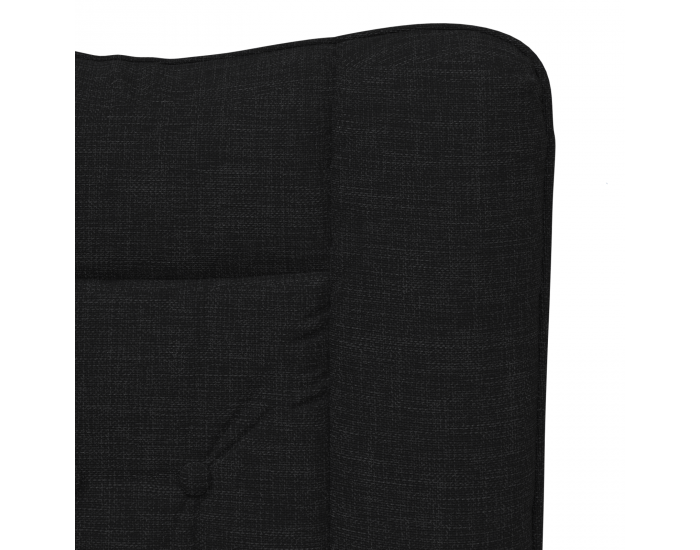 Sonata H Релаксиращ стол Черен текстил