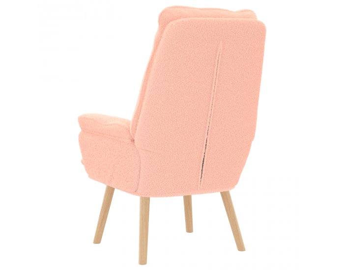 Sonata H Отпускащ стол Розова къдрава платка