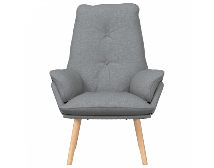 Sonata H Релаксиращ стол Светлосив текстил