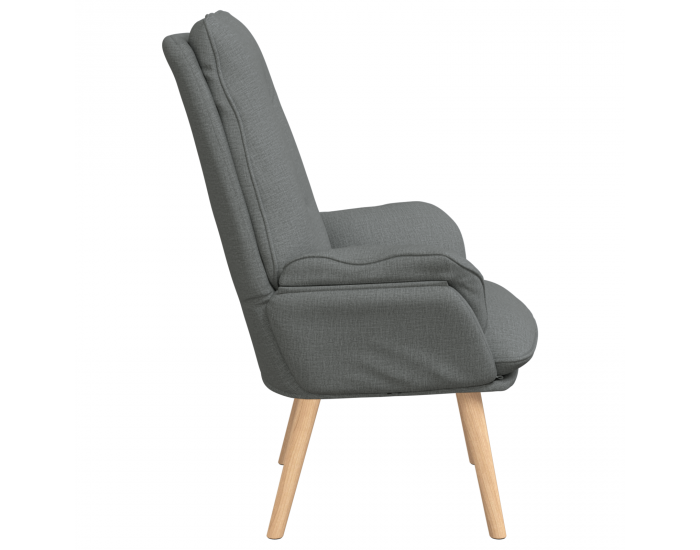 Sonata H Релаксиращ стол Тъмен сив плат