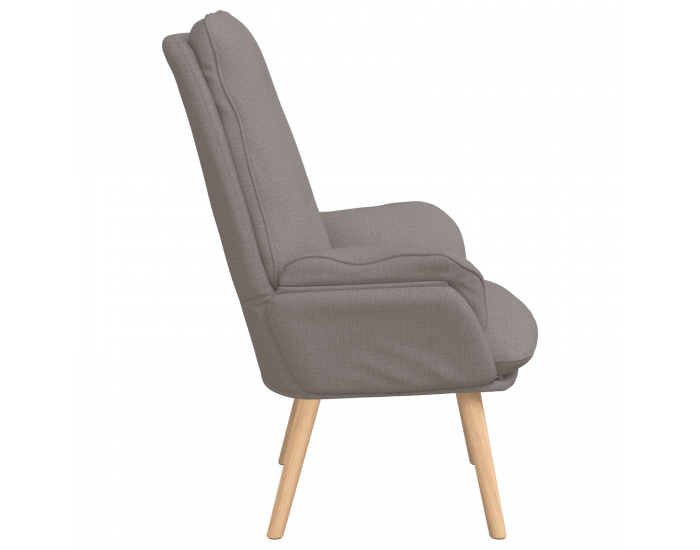 Sonata H Удобен фотьойл Таупе Текстил