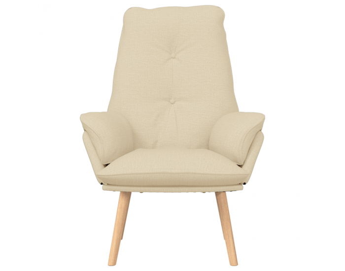 Sonata H Релаксиращ стол Кремав текстил