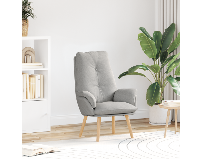 Sonata H Релаксиращ стол Облак Сив текстил