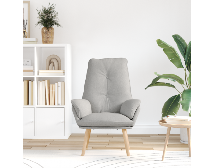 Sonata H Релаксиращ стол Облак Сив текстил