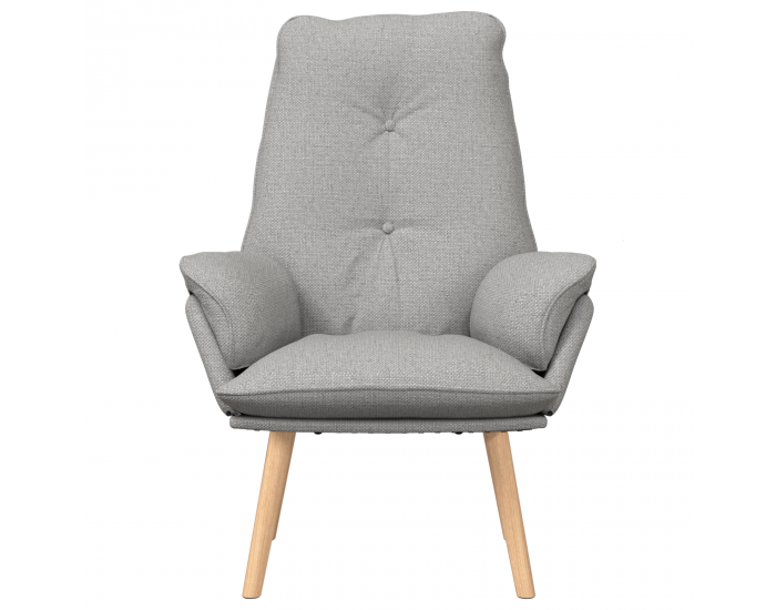 Sonata H Релаксиращ стол Облак Сив текстил