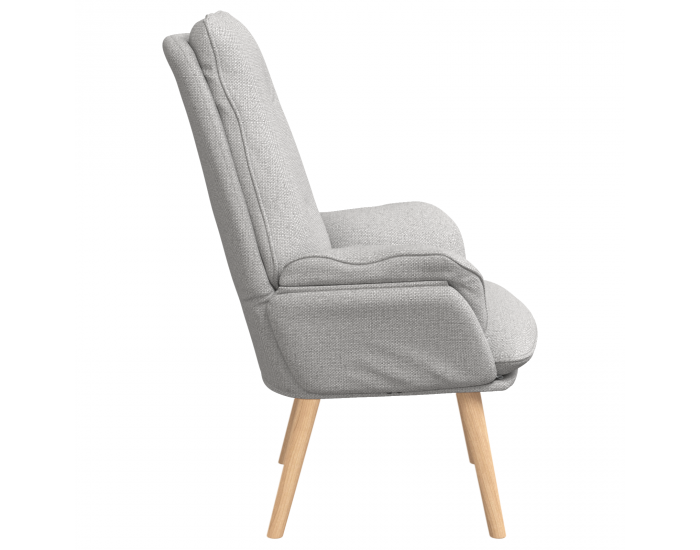 Sonata H Релаксиращ стол Облак Сив текстил